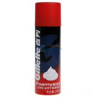 Gillette 吉列 润滑型剃须泡210g（适用于普通肌肤）*8瓶