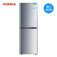 历史低价：KONKA 康佳 BCD-182TA 双门冰箱
