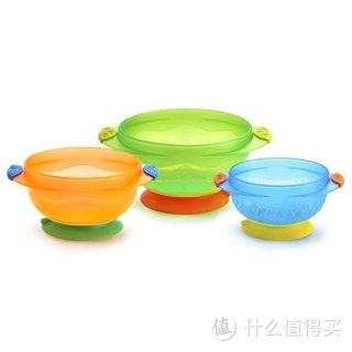 munchkin 满趣健 Stay Put Suction 宝宝吸盘碗