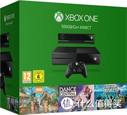 Microsoft 微软 Xbox One 体感游戏机 （带Kinect+3款体感游戏）