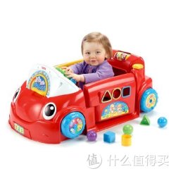 Fisher-Price 费雪 BJV32 宝宝多功能小汽车（双语）