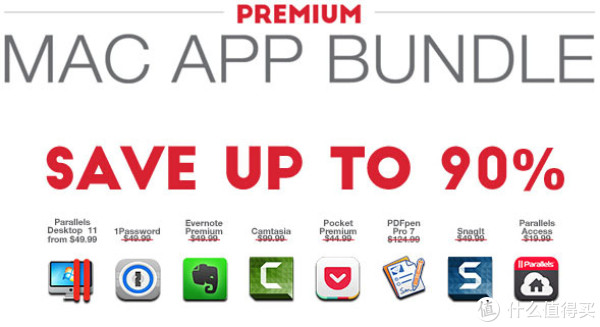 Parallels Desktop 11 for Mac软件包(1Password/Evernote Premium/Camtasia/Pocket等)