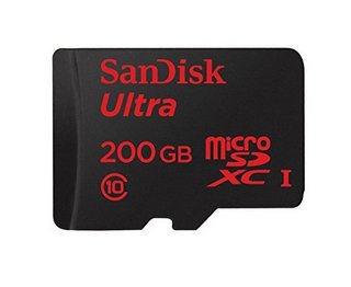 SanDisk 闪迪 Ultra 至尊高速 200GB MicroSD存储卡