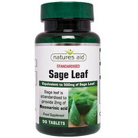 natures aid Health Sage Leaf 营养片 50mg 90粒