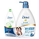 Dove 多芬 轻柔活肤滋养美肤沐浴乳 1000ml + 多芬 清透水润沐浴乳 300ml