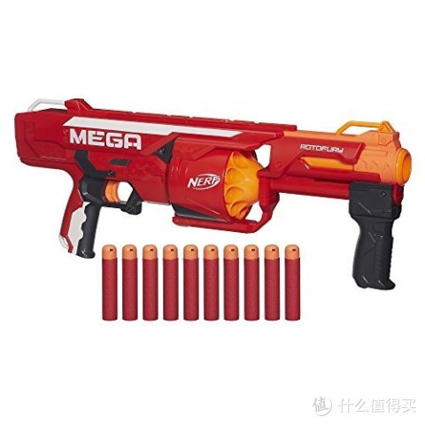 nerf mega系列 rotofury 连发横冲 橙机发射器 ￥109.25 ￥93.