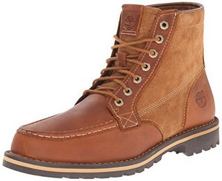 Timberland 添柏岚 Grantly 6英寸 男士工装靴 Brown Fog/Suede 9.5 M US