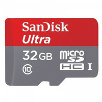 Sandisk 闪迪 Ultra 至尊高速 TF 存储卡（Class10、UHS-1、32GB ） * 2张