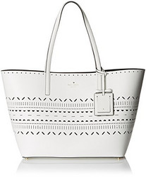 kate spade NEW YORK Lillian Court 女士真皮镂空单肩手提包（中号）