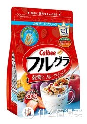 Calbee 水果颗粒果仁谷物营养麦片 800g*6袋