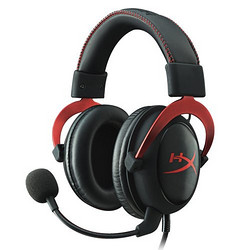 HyperX CloudⅡ 游戏耳机 黑红色 头戴式