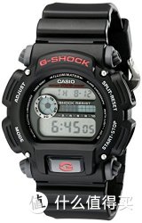 CASIO 卡西欧 G-Shock DW9052-1V 黑不锈钢电子男表