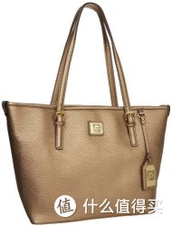 ANNE KLEIN 金色 tote 中号包