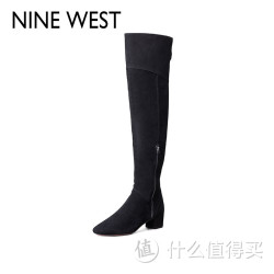 Nine West 玖熙 秋冬新款羊皮绒面过膝靴长筒靴
