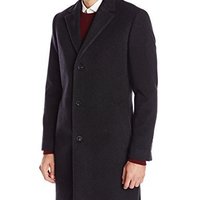 Calvin Klein Plaza 男士羊毛长款大衣