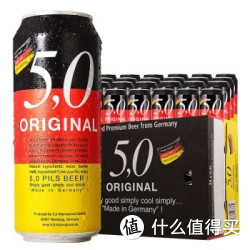 5.0 ORIGINAL 皮尔森啤酒 500ml*24听 整箱装