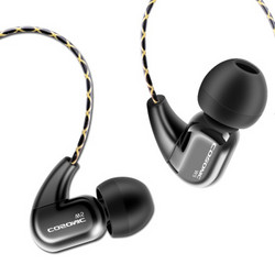 COSONIC 佳禾 W1耳机入耳式运动耳机 黑色W5