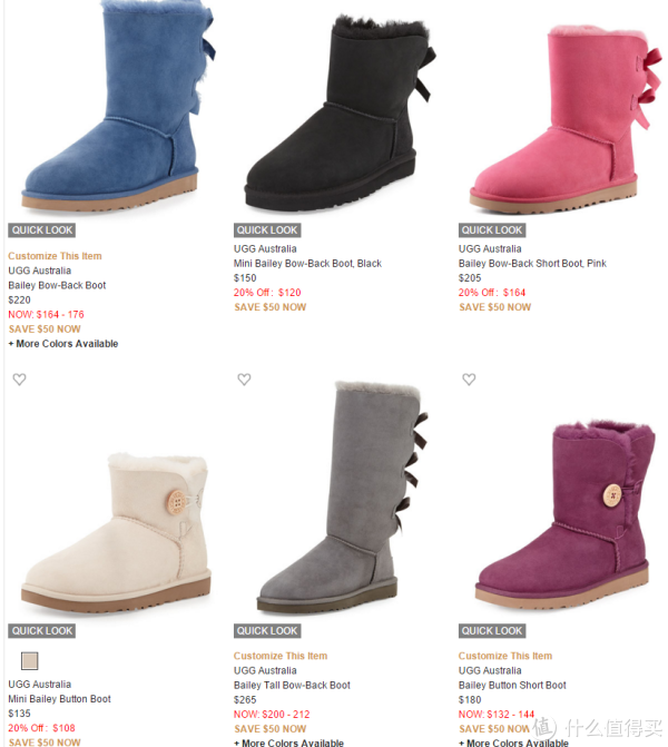 Neiman Marcus UGG australia精选鞋款