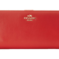 COACH 蔻驰 Madison Leather 女士真皮长款钱包