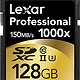 Lexar 雷克沙 Professional 1000x USH-II/U3 128GB 高速SD卡