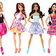 Barbie 芭比娃娃 Fashionistas Doll 时尚娃娃 四个装