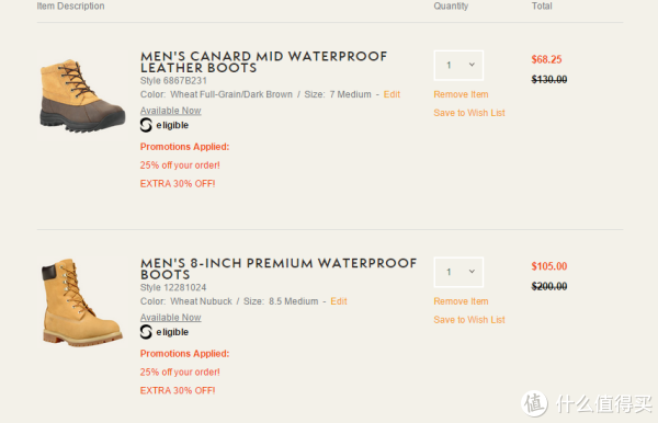Timberland 美国官网 waterproof 男鞋 黑五促销
