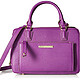 Nine West 玖熙 Zip N Go Satchel 女士单肩包 Mulled Berry色