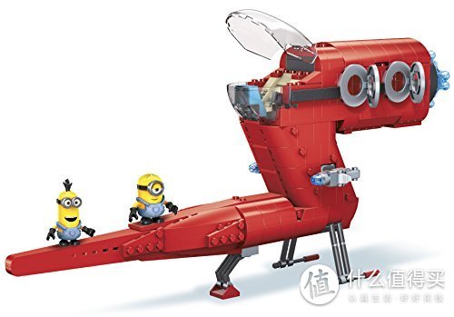 美高 小黄人 CNF60 超级大坏蛋的喷气机 MEGA BLOKS 开箱组装