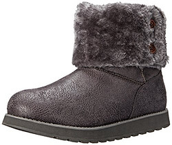 SKECHERS 斯凯奇 Keepsakes Faux-Leather Winter Boot 女士冬靴