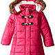 NAUTICA 诺帝卡 Long Toggle Front Puffer Coat 女童长棉衣