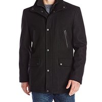 KENNETH COLE Wool-Blend 男款羊毛混纺大衣