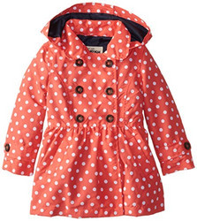 OshKosh B'gosh  Polka Dot 女童连帽外套