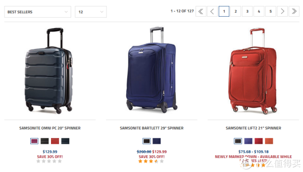 Samsonite 新秀丽 美国官网 Cyber Monday 大促 精选行李箱