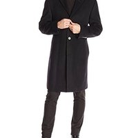 Calvin Klein Plaza Solid 男士羊毛长款大衣