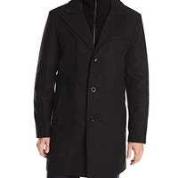 KENNETH COLE Classic Wool Walker Coat 男款羊毛混纺大衣
