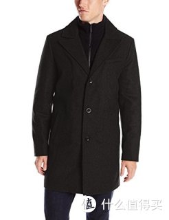KENNETH COLE Classic Wool Walker Coat 男款羊毛混纺大衣