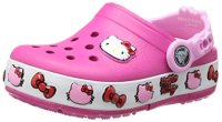 crocs 卡骆驰 CrocsLights Hello Kitty Light-Up Clog 儿童hello kitty亮灯洞洞鞋