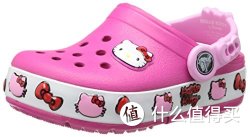 crocs 卡骆驰 CrocsLights Hello Kitty Light-Up Clog 儿童hello kitty亮灯洞洞鞋