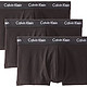 Calvin Klein Cotton-Stretch  Boxer Briefs 男士平角低腰内裤 三条装