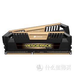 CORSAIR 海盗船 Vengeance Pro 16GB DDR3 2400 台式机内存（8G*2）金色马甲版