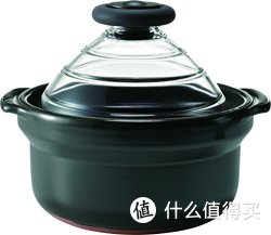 HARIO 好璃奥 GN-200B 万古烧饭釜 耐热陶瓷砂锅炖锅 2-3人份  黑色