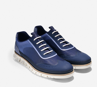 COLE HAAN 男士 ZeroGrand 网孔运动牛津鞋