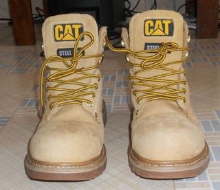 CAT 卡特彼勒 Second Shift ST 男士工装靴 Honey 7.5