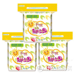 Free 飞 丝薄网面 卫生巾 240mm*8片*3包