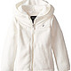 NAUTICA 诺帝卡 Little Girls' Sherpa and Nylon Full Zip Jacket with Hood 女童外套