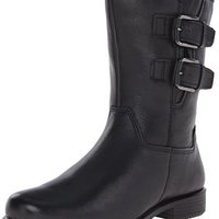 ecco 爱步 Touch 25 Buckle 女士真皮中筒靴