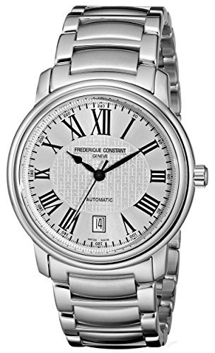 FREDERIQUE CONSTANT 康斯登 FC303M4P6B3 男款机械表 40mm 银色 银色 不锈钢
