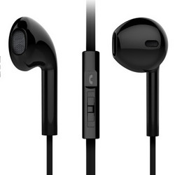 BYZ S366（立体重低音）通用式耳塞 手机耳机 黑色
