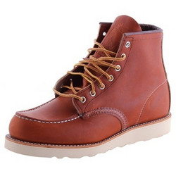 RED WING 红翼 高帮D头男靴 马丁靴 00875 棕色