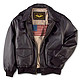 闪电特价：LANDING LEATHERS Air Force A-2 Leather Flight Bomber Jacket 男士飞行员真皮夹克